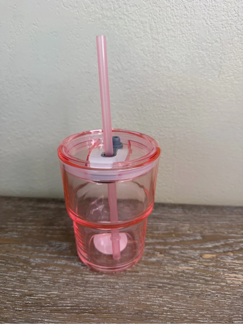 Target Bullseye 12 oz Mini Glass Tumbler Pink